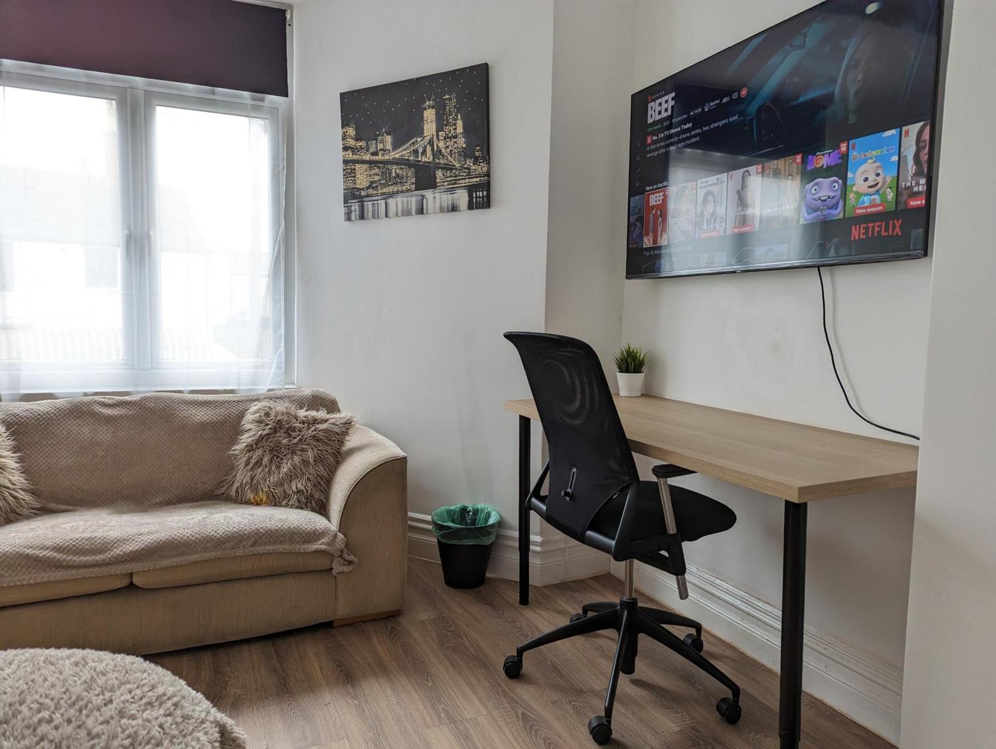 Serene 1 Bedroom Flat In Roath Cardiff Zewnętrze zdjęcie