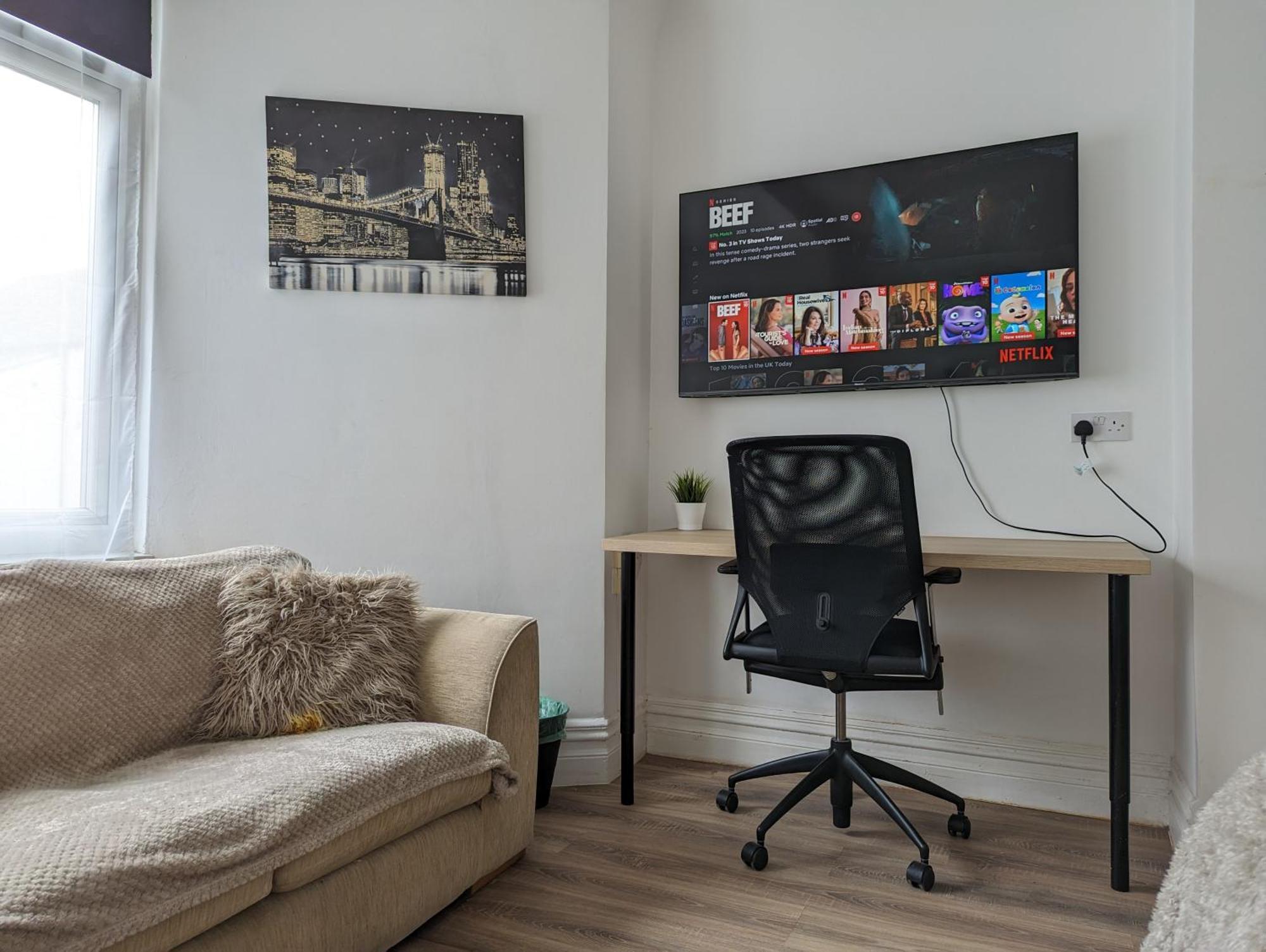 Serene 1 Bedroom Flat In Roath Cardiff Zewnętrze zdjęcie